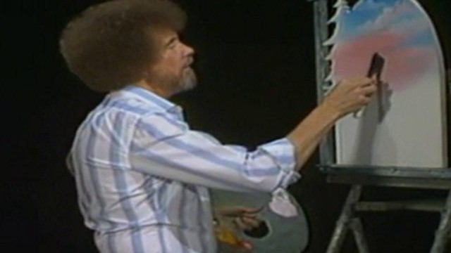 Bob Ross’la Resim Sevinci Fotoğrafları 2