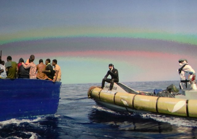 Denizdeki Ateş Fotoğrafı