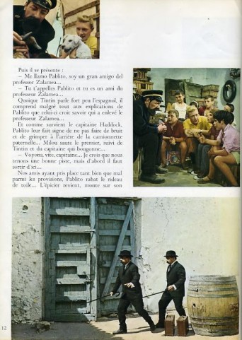 Tintin Et Les Oranges Bleues Fotoğrafı