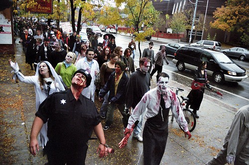 Zombi Polis Fotoğrafı