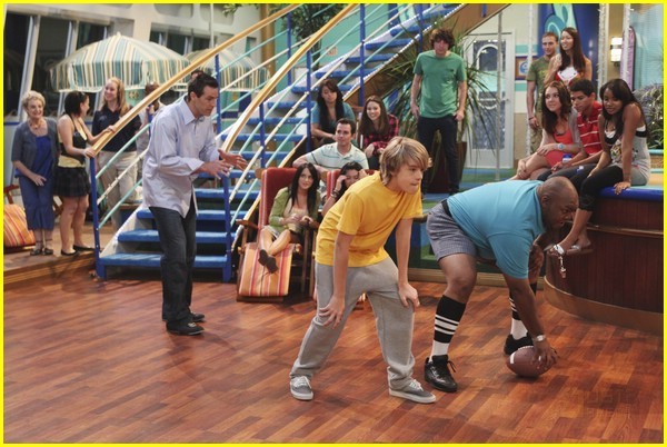 Zack ve Cody Güvertede Fotoğrafı