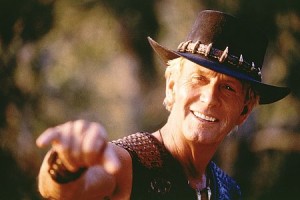 Timsah Dundee Los Angeles’ta Fotoğrafı